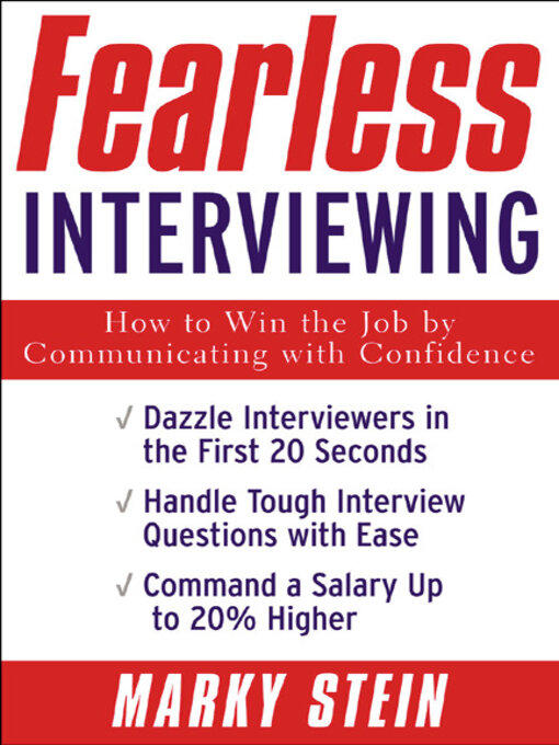 Title details for Fearless Interviewing by Marky Stein - Available